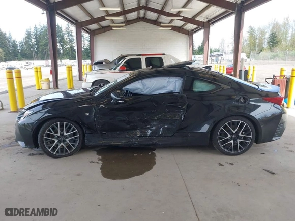2018 Lexus RC with VIN JTHSZ5BCXJ5008600, listed as a IAAI auction lot 41992974 with 1 mi miles. Bid and sale history available at carsss.com. Image 13.