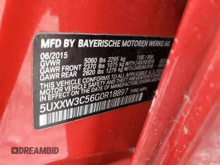 2016 BMW X4 xDrive28i with VIN 5UXXW3C56G0R18897, listed as a Copart auction lot 41219154 with 80,473 mi miles. Bid and sale history available at carsss.com. Image 14.