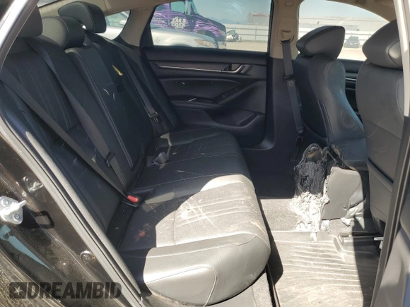 2022 Honda Accord Touring with VIN 1HGCV3F90NA023299, listed as a Copart auction lot 51629175 with Not provided miles and Salvage title. Bid and sale history available at DreamBid. Image 10.