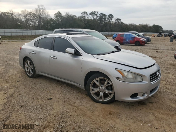 2010 Nissan Maxima 3.5 SV w/Sport Pkg with VIN 1N4AA5AP7AC807020, listed as a Copart auction lot 42829944 with 189,591 mi miles and Salvage Title. Bid and sale history available at carsss.com. Image 4.