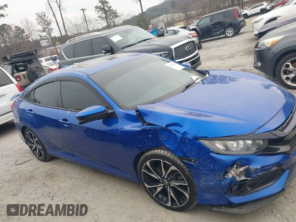 2017 Honda Civic Sedan Si with VIN 2HGFC1E52HH700736, listed as a IAAI auction lot 41785831 with 104,513 mi miles. Bid and sale history available at carsss.com. Image 13.