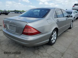 2005 Mercedes-Benz S-Class 4.3L with VIN WDBNG83J55A457441, listed as a Copart auction lot 79508524 with 122,088 mi miles and Clean Title. Bid and sale history available at carsss.com. Image 3.