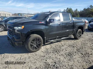 2023 Chevrolet Silverado 1500 LT Trail Boss with VIN 3GCUDFE84PG273892, listed as a Copart auction lot 46909745 with 59,466 mi miles and Salvage Title. Bid and sale history available at DreamBid. Image 1.