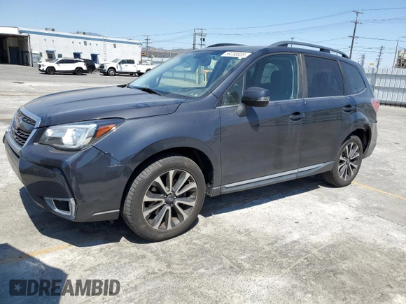 2017 Subaru Forester Touring with VIN JF2SJGWC1HH476823, listed as a Copart auction lot 59230835 with 107,711 mi miles and Salvage title. Bid and sale history available at DreamBid. Image 1.