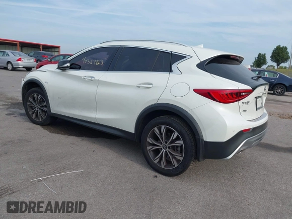 2018 Infiniti QX30 Premium with VIN SJKCH5CR5JA043013, listed as a IAAI auction lot 40327823 with 78,630 mi miles and . Bid and sale history available at DreamBid. Image 3.