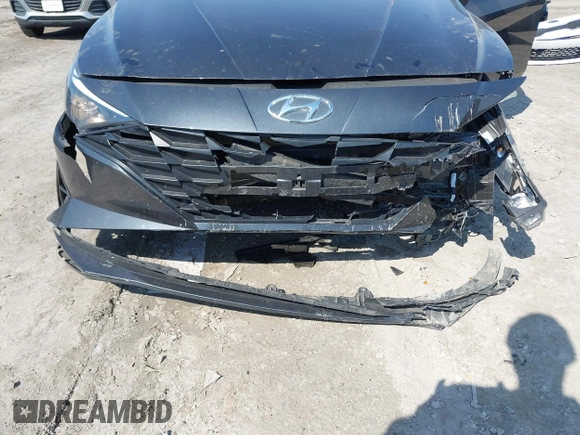 2022 Hyundai Elantra SEL with VIN 5NPLM4AGXNH065808, listed as a IAAI auction lot 42070044 with 16,370 mi miles and . Bid and sale history available at DreamBid. Image 6.