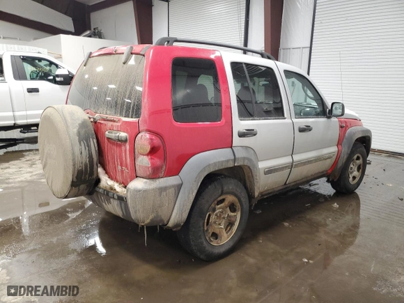 2004 Jeep Liberty Sport with VIN 1J4GL48K54W138097, listed as a Copart auction lot 44885915 with 170,795 mi miles and Salvage Title. Bid and sale history available at carsss.com. Image 3.