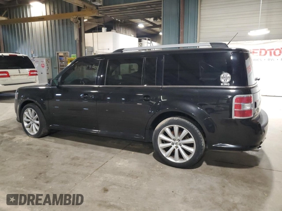 2014 Ford Flex SEL z VIN 2FMGK5C80EBD20556, wystawiony jako Copart lot #60169395 z przebiegiem 172 047 mil mil oraz Czysty tytuł • Clean title. Historia ofert i sprzedaży dostępna na DreamBid. Obrazek 2.