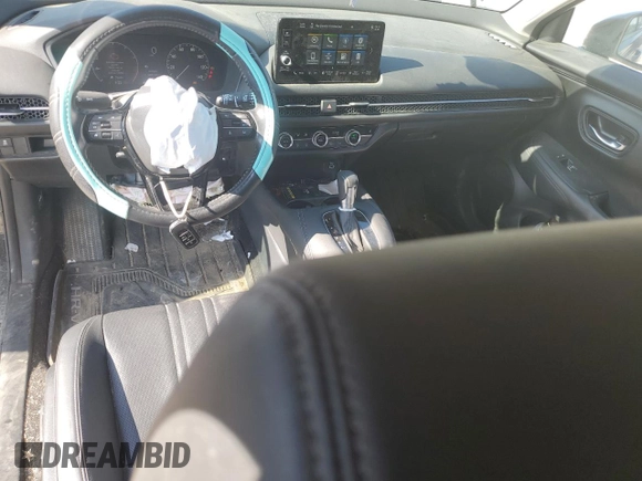 2023 Honda HR-V EX-L with VIN 3CZRZ2H79PM737208, listed as a Copart auction lot 64255655 with 48,130 mi miles and Salvage title. Bid and sale history available at DreamBid. Image 8.
