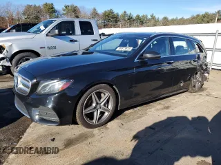 2017 Mercedes-Benz E-Class E 400 Luxury with VIN WDDZH6GB6HA137367, listed as a Copart auction lot 86513874 with 139,886 mi miles and Salvage Title. Bid and sale history available at carsss.com. Image 1.