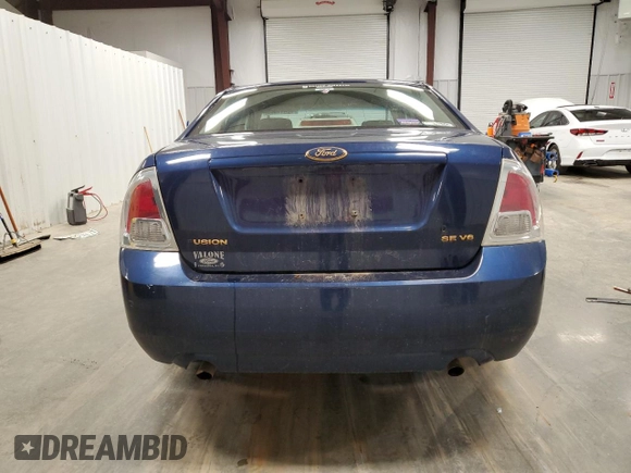 2007 Ford Fusion SE with VIN 3FAHP07177R109097, listed as a Copart auction lot 52411695 with 82,251 mi miles and Salvage Title. Bid and sale history available at DreamBid. Image 6.