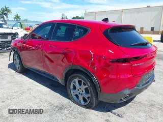 2024 Dodge Hornet R/T with VIN ZACPDFCW7R3A44078, listed as a IAAI auction lot 42603078 with 7,540 mi miles and . Bid and sale history available at DreamBid. Image 3.
