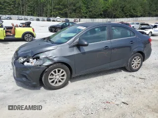 2017 Chevrolet Sonic LT with VIN 1G1JD5SH4H4100737, listed as a Copart auction lot 56310295 with 129,908 mi miles and Salvage title. Bid and sale history available at DreamBid. Image 1.
