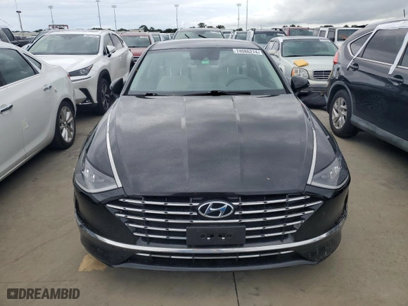 2022 Hyundai Sonata Hybrid SEL with VIN KMHL34JJ2NA048017, listed as a Copart auction lot 74086274 with 0 mi miles and Non Repairable. Bid and sale history available at carsss.com. Image 5.