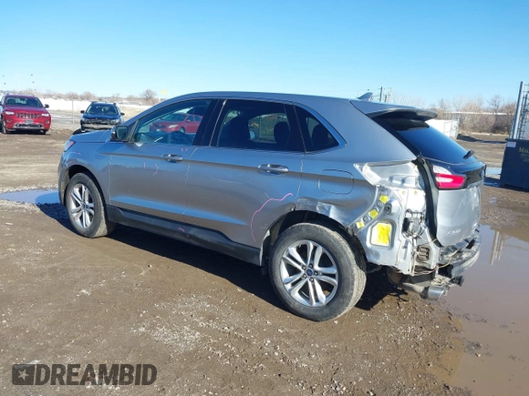 2020 Ford Edge SEL with VIN 2FMPK4J90LBA05839, listed as a IAAI auction lot 41824579 with 75,005 mi miles. Bid and sale history available at carsss.com. Image 3.