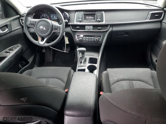 2017 Kia Optima LX with VIN 5XXGT4L31HG170607, listed as a Copart auction lot 53699575 with 189,017 mi miles and Clean Title. Bid and sale history available at carsss.com. Image 8.