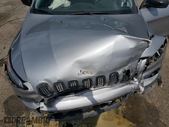 2015 Jeep Cherokee Sport with VIN 1C4PJLAB7FW536303, listed as a Copart auction lot 56233885 with 150,883 mi miles and Salvage title. Bid and sale history available at DreamBid. Image 12.