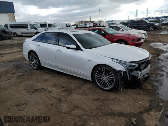 2019 Cadillac CT6 Sport AWD with VIN 1G6KP5R62KU132670, listed as a Copart auction lot 42539895 with 56,968 mi miles and Clean title. Bid and sale history available at DreamBid. Image 4.