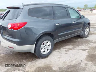 2012 Chevrolet Traverse LS with VIN 1GNKRFED7CJ415013, listed as a IAAI auction lot 42166085 with 105,242 mi miles and . Bid and sale history available at DreamBid. Image 4.