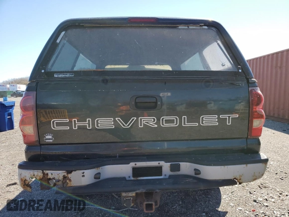 2003 Chevrolet Silverado 1500 LS with VIN 1GCEK14V43Z231124, listed as a Copart auction lot 50322915 with 200,068 mi miles and Clean Title. Bid and sale history available at DreamBid. Image 6.