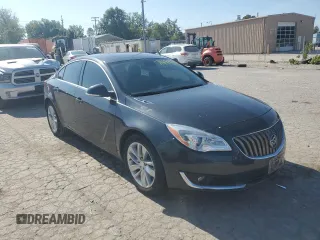2015 Buick Regal Premium I with VIN 2G4GN5EX7F9285891, listed as a Copart auction lot 71499444 with 83,820 mi miles and Clean Title. Bid and sale history available at carsss.com. Image 4.