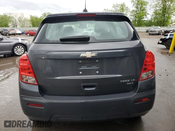 2016 Chevrolet Trax LS z VIN 3GNCJNSB6GL245038, wystawiony jako Copart lot #57892125 z przebiegiem 47 982 mil mil oraz Szkoda całkowita • Salvage title. Historia ofert i sprzedaży dostępna na DreamBid. Obrazek 6.