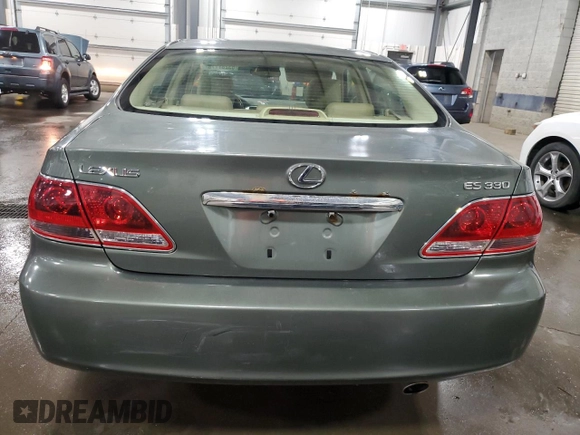 2006 Lexus ES 350 with VIN JTHBA30G665154825, listed as a Copart auction lot 53287775 with 209,694 mi miles and Salvage Title. Bid and sale history available at DreamBid. Image 6.