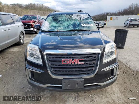2016 GMC Terrain SLE with VIN 2GKFLTEK8G6190035, listed as a Copart auction lot 45466985 with 125,549 mi miles and Salvage Title. Bid and sale history available at carsss.com. Image 5.