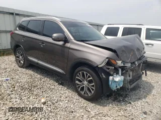 2017 Mitsubishi Outlander SE with VIN JA4AD3A39HZ049072, listed as a Copart auction lot 60809555 with 129,597 mi miles and Salvage title. Bid and sale history available at DreamBid. Image 4.
