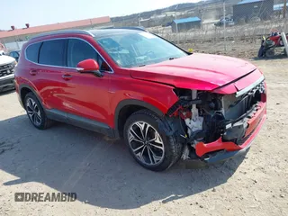 2020 Hyundai Santa Fe Limited with VIN 5NMS5CAA7LH222221, listed as a IAAI auction lot 41775537 with 64,519 mi miles. Bid and sale history available at carsss.com. Image 1.