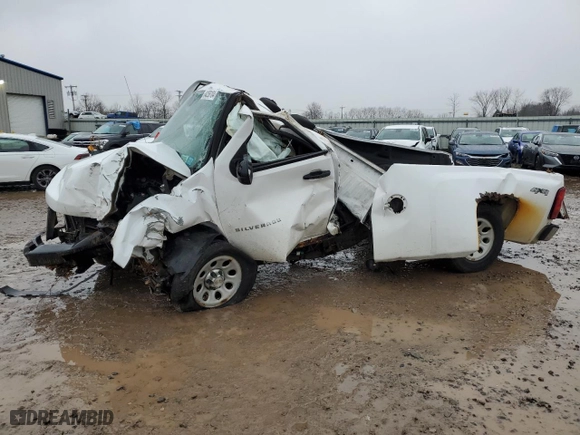 2013 Chevrolet Silverado 1500 Work Truck with VIN 1GCNKPEA4DZ204070, listed as a Copart auction lot 84258104 with 0 mi miles and Salvage Title. Bid and sale history available at carsss.com. Image 1.