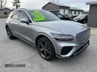 2023 Genesis GV70 Sport with VIN KMUMCDTCXPU101679, listed as a Copart auction lot 83740474 with 1,371 mi miles and Clean Title. Bid and sale history available at DreamBid. Image 1.
