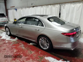 2023 Mercedes-Benz S-Class S 580 with VIN W1K6G7GB6PA178950, listed as a Copart auction lot 70613584 with 20,338 mi miles and Salvage Title. Bid and sale history available at carsss.com. Image 2.