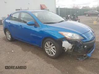 2012 Mazda 3 i Touring with VIN JM1BL1V78C1620783, listed as a IAAI auction lot 41954640 with 186,437 mi miles and . Bid and sale history available at DreamBid. Image 1.
