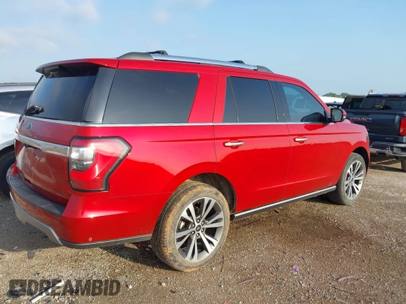 2021 Ford Expedition Limited z VIN 1FMJU1KT4MEA56128, wystawiony jako IAAI lot #42045012 z przebiegiem 46 441 mil mil oraz . Historia ofert i sprzedaży dostępna na DreamBid. Obrazek 4.