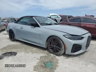 2024 BMW 4 Series M440i with VIN WBA53AT0XRCP88146, listed as a Copart auction lot 75429174 with Not Provided miles and Non Repairable. Bid and sale history available at carsss.com. Image 4.