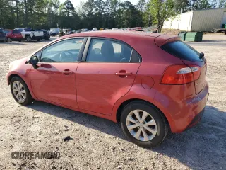 2012 Kia Rio LX with VIN KNADM5A31C6044051, listed as a Copart auction lot 52248345 with 181,306 mi miles and Clean Title. Bid and sale history available at carsss.com. Image 2.