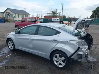 2011 Hyundai Elantra GLS with VIN 5NPDH4AE6BH038415, listed as a IAAI auction lot 41813602 with 186,039 mi miles. Bid and sale history available at carsss.com. Image 3.