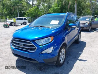 2021 Ford EcoSport SE with VIN MAJ6S3GL5MC451215, listed as a IAAI auction lot 42531927 with 50,985 mi miles and . Bid and sale history available at DreamBid. Image 6.