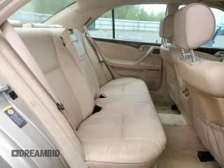 2001 Mercedes-Benz E-Class with VIN WDBJF65J51B378052, listed as a Copart auction lot 55057915 with 228,896 mi miles and Salvage Title. Bid and sale history available at carsss.com. Image 10.