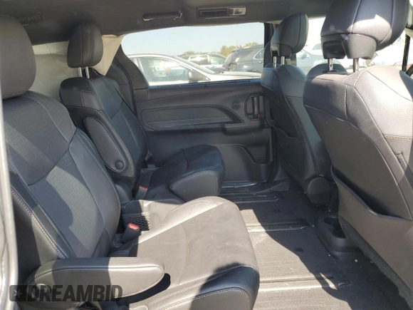 2024 Toyota Sienna LE with VIN 5TDCSKFC7RS130811, listed as a Copart auction lot 75768254 with 7,656 mi miles and Salvage Title. Bid and sale history available at carsss.com. Image 12.