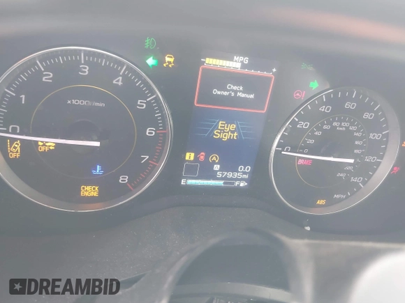 2022 Subaru Crosstrek Special Sports with VIN JF2GTHRC2NH284467, listed as a IAAI auction lot 42361411 with 57,935 mi miles and . Bid and sale history available at DreamBid. Image 7.