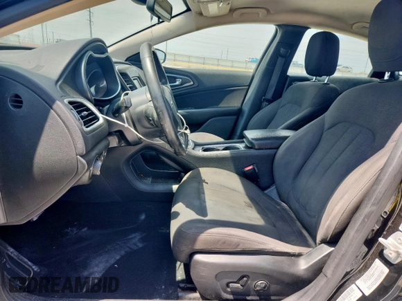 2015 Chrysler 200 Limited with VIN 1C3CCCAB0FN680374, listed as a Copart auction lot 60542615 with 241,857 mi miles and Salvage title. Bid and sale history available at DreamBid. Image 7.