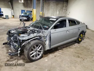 2021 Audi S5 Sportback Premium Plus z VIN WAUC4CF5XMA043554, wystawiony jako Copart lot #55602945 z przebiegiem 10 458 mil mil oraz Szkoda całkowita • Salvage title. Historia ofert i sprzedaży dostępna na DreamBid. Obrazek 1.