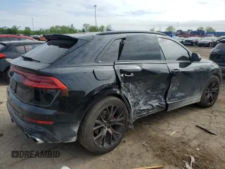 2023 Audi SQ8 Premium Plus z VIN WA1AWBF15PD043423, wystawiony jako Copart lot #53562584 z przebiegiem 17 521 mil mil oraz Czysty tytuł • Clean title. Historia ofert i sprzedaży dostępna na DreamBid. Obrazek 3.