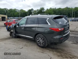 2014 Infiniti QX60 with VIN 5N1AL0MM4EC508532, listed as a Copart auction lot 61193775 with 184,783 mi miles and Salvage title. Bid and sale history available at DreamBid. Image 2.