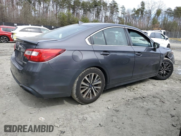 2019 Subaru Legacy Premium with VIN 4S3BNAF61K3031092, listed as a Copart auction lot 49295365 with 146,071 mi miles and Salvage Title. Bid and sale history available at carsss.com. Image 3.