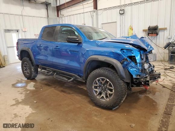 2024 Chevrolet Colorado 4WD ZR2 with VIN 1GCPTFEK0R1176668, listed as a Copart auction lot 87896325 with 0 mi miles and Salvage Title. Bid and sale history available at carsss.com. Image 4.