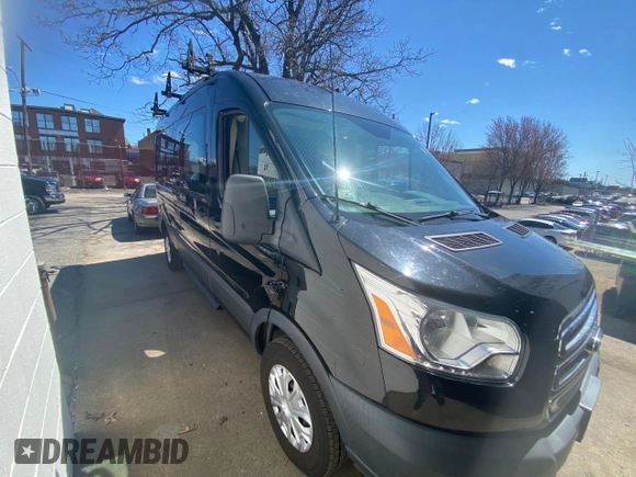 2015 Ford Transit Cargo with VIN 1FTNR2CMXFKA85769, listed as a Copart auction lot 53966365 with 147,051 mi miles and Clean title. Bid and sale history available at DreamBid. Image 2.