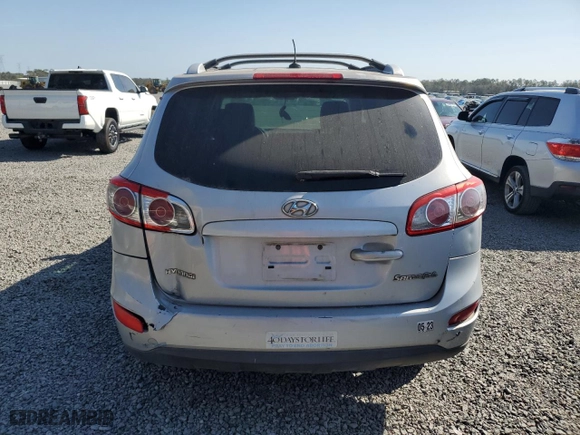 2010 Hyundai Santa Fe SE with VIN 5NMSH4AG6AH343336, listed as a Copart auction lot 45221595 with 221,148 mi miles and Salvage Title. Bid and sale history available at carsss.com. Image 6.